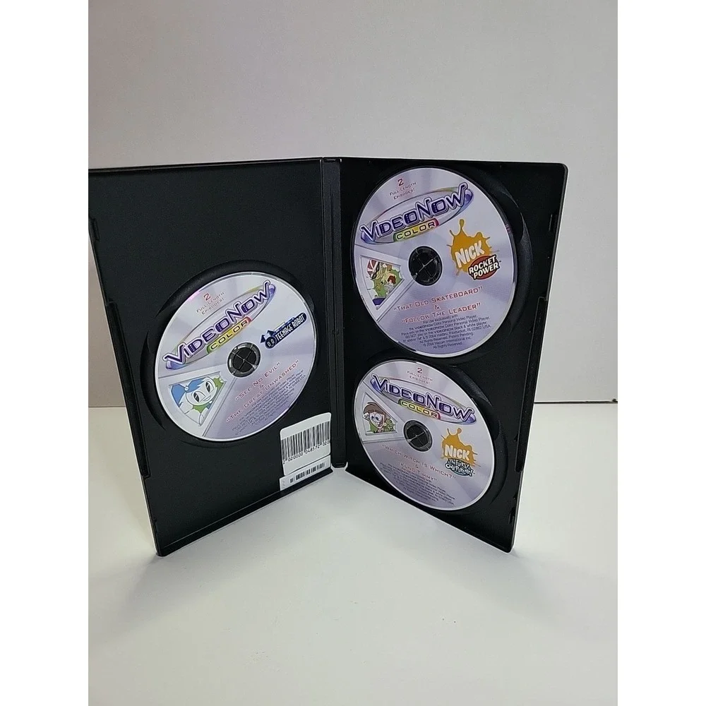 Video Now Color - Rocket Power Teenage Robot Fairly Oddparents (3-PVD Set, 2004)